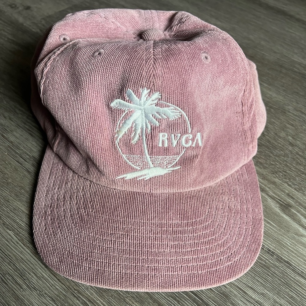 RVCA Dusty Pink Cap